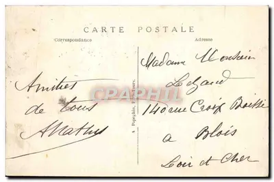 Paris — L'Arc de Triomphe du Carrousel — A.P. n°117 — Rewers