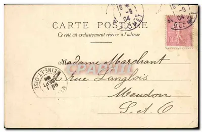 Pejzaż Madagaskaru — wyprawa lekkiej kolumny Andribe — Wystawa Uniwersalna w Paryżu 1900 — Rewers