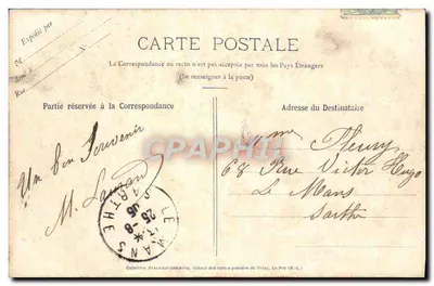Le Puy - A Praça do Breuil — vista meridional, fonte monumental Crozatier — "Le Velay Illustré" n°109 — Verso