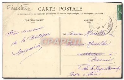 Deux femmes en costumes de Pont-Aven — Collection H. Laurent, Port-Louis — n° 2527 — Verso