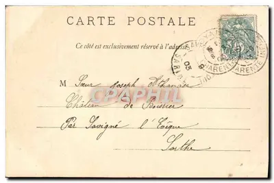Molo Cordouan — Royan — J. H. B. Bx. — Rewers