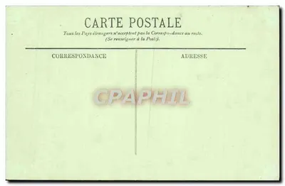 Rambouillet — O Castelo — Gabinete de Trabalho do Presidente da República — LL. — N°25 — Verso