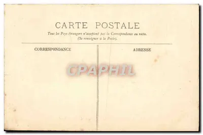 Castelo de Rambouillet — O Tapete Verde — H. E. & R. — Verso