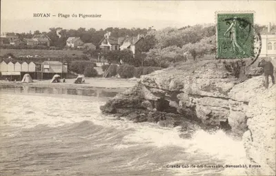 Royan — Plaża Pigeonnier — Grande Galerie des Souvenirs, Novozelski, Royan