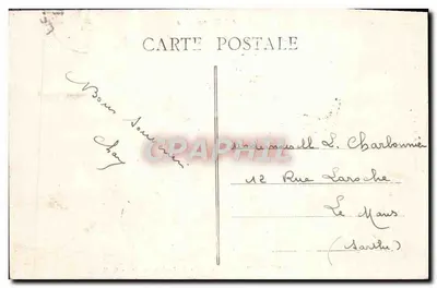 Costa de Esmeralda - Rochas Esculpidas - Edição G. M. n°2680 — Verso