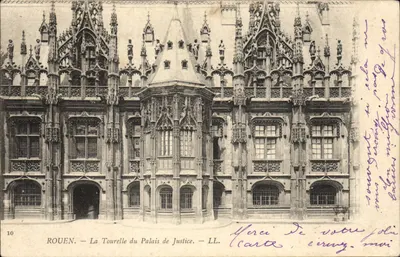 Rouen — La Tourelle du Palais de Justice — LL. n°10