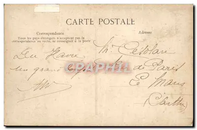 Le Havre — Il transatlantico "La Lorraine" — Editore non identificato, n. serie 190 bis — Verso