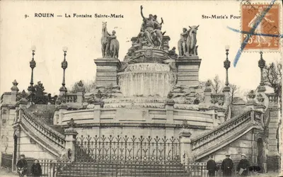 Rouen — La Fontaine Sainte-Marie — Éditeur non identifié, n° 9