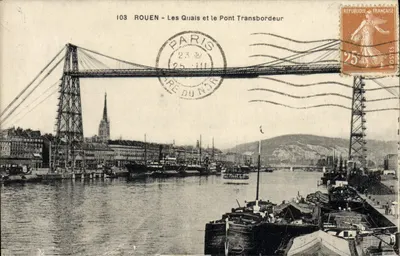 Rouen - Les Quais et le Pont Transbordeur — éditeur inconnu, n° 103