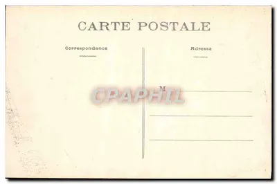 La Roche-sur-Yon — De Prefectuur en de Tuinen — Fototype VASSELLIER — Nantes — Achterkant