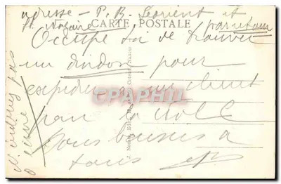 Marinha de Guerra Francesa - « Léopard » — n°187 — J. Nozak, Editor — Verso