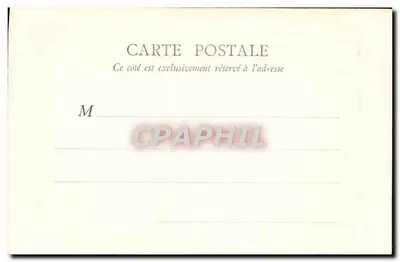 Las Boulogne w jesieni — w kierunku Pałacu Królewskiego — B. F., PARIS 18 — Rewers