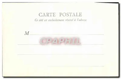 Las Boulogne w jesieni — Pałac Królewski — B. F., Paryż — Rewers
