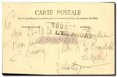 PARIS — O Bois de Boulogne — Ponta do Grande Lago — L. D. — Verso