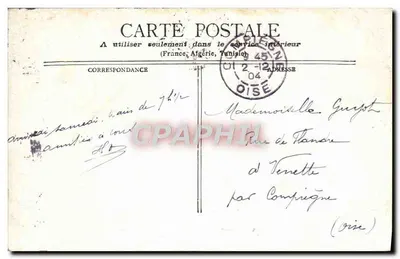 Paris — Der Pont d'Arcole & das Hotel-de-Ville — Verlag nicht sichtbar — Rückseite