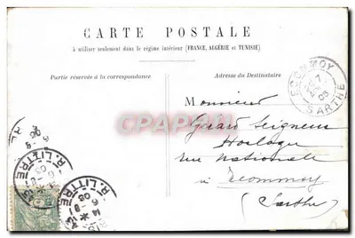 Most Alexandre III — Paryż — H. L. n° 198 — Rewers