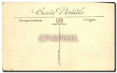 Paryż — Jardin des Tuileries i Arc de Triomphe du Carrousel — LL. — Rewers