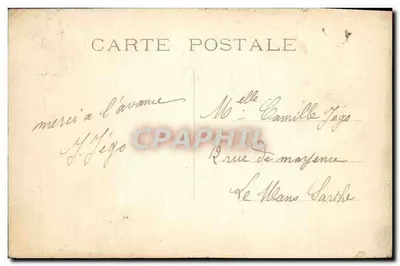 Paryż - Louvre i Carrousel — Jules Seeberger, n°8 — Rewers