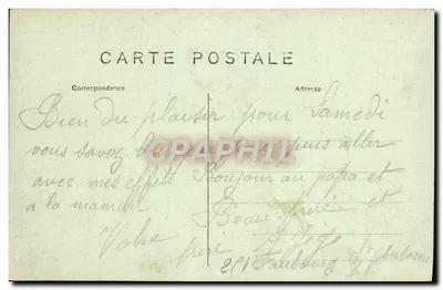 Paryż — Arc de Triomphe — wydawca nieznany, nr 513 — Rewers