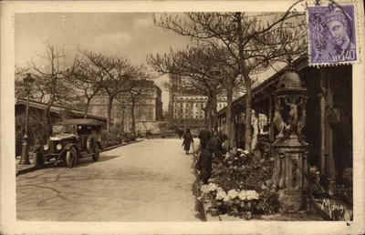 Mercado de Flores da Cidade — Os Pequenos Quadros de Paris — Edições art MOVA