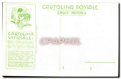 Padiglione del Belgio — Wystawa w Mediolanie 1906 — Arch. Henry Vaes, N. 62-A — Rewers