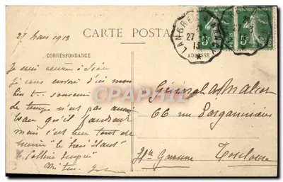 Pèlerinage de N.-D. de Sion par Praye — Vue générale du chemin de Praye — Propriété exclusive des Chapelains — Verso