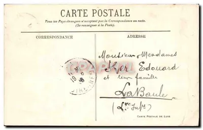 Vichy — Bal de Crianças — LL. n°226 — Verso