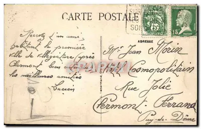 La Charité-sur-Loire — Ogólny widok — wydawca Stinçon — Rewers