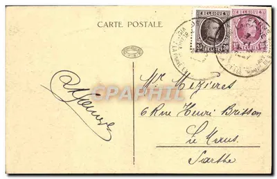 Ostende — Basen jachtowy — P.I.B. 312 — Rewers
