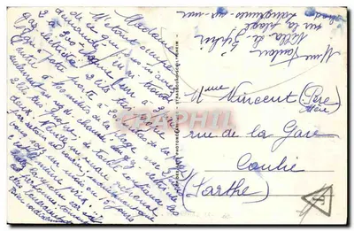 Langrune - Ulica nad morzem — kawiarnia nad morzem, restauracja — wydawca A.R. nr 23 — Rewers
