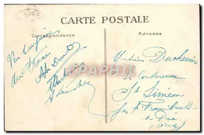 Le Havre — Bulwar Albert I — G. F., Le Havre — Rewers