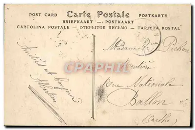Audierne — Port i miasto — JND Hol, n°14 — Rewers