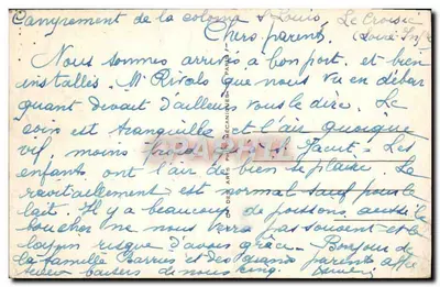 Il porto di L'Aiguillon — Le Croisic — Editore: C. de l'Art Phénicien, n° 54 — Verso
