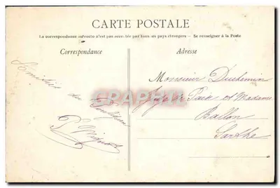 Le Pouliguen (Loire-Inf.) — Barco de Pesca — Arland-Nozais, Nantes — Verso