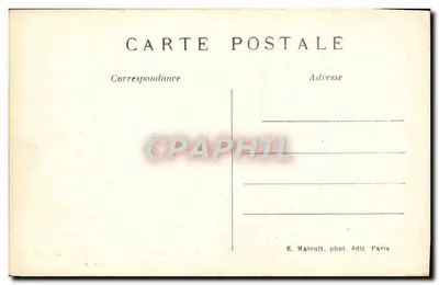 Castelo de DAMPIERRE (S.-et-O.) — Salão de Entrada — E. M. — Verso