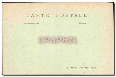 Castelo de Dampierre — A Estátua de Minerva — E. M. n° 2470 — Verso