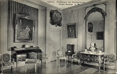 Castelo de Dampierre — Pequeno Salão — E. M.