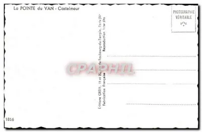 La Pointe du Van - Castelmeur — Edities Greff, Parijs — n° 1816 — Achterkant