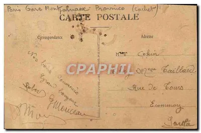 Notre-Dame de Liesse — Place Bailly — wydawca Production interdile — Rewers