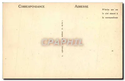 Ilha de Bréhat — Anse de Ros-Losquet — L. Seevagen, n°13 — Verso