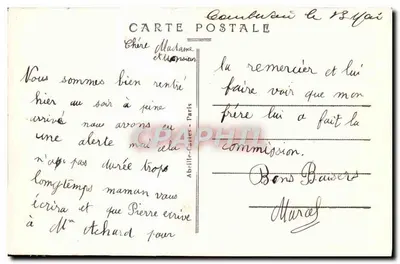 Monumento della Difesa di Parigi (1870-1871) — A.C. 20 — editore A.C. 20 — Verso