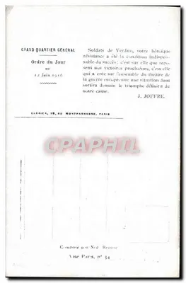 La Resistenza — Verdun — Fern Besnver — Verso