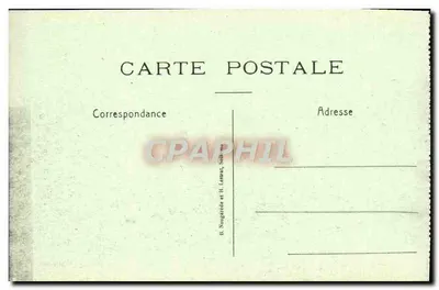 Czerwony Szlak — Pantheon — Fort Malmaison — B. Nougaret & H. Lastraz, Soubise — Rewers