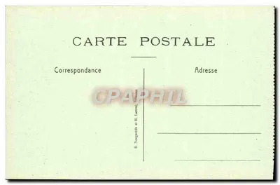 Canal de l'Ailette en Braye-en-Laonnois — vista del canal y de un puente metálico — editor B. Nougard y H. Lastrait, Sceaux — Reverso