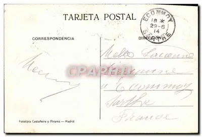 San Sebastián — Iglesia del Buen Pastor — C. y A. / 903 — Reverso
