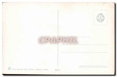 S. Margherita Ligure - Porto — widok portu z jachtami — Brunner & C., Como, n° 401-1 — Rewers
