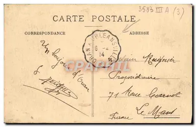 ORAN — Place d'Armes e Teatro Municipal — Editor não identificado, n° 23 — Verso