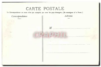 Versailles — Vista generale del Castello — Mme Moreau, editore, Versailles — Verso