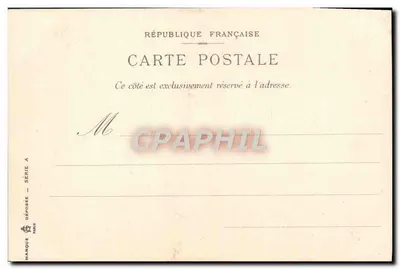 Versailles - Petit Trianon - A Moinilla — Impressa em Tamanho Suave, Série A N°4 — Verso