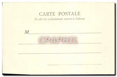 De Kapel van het Paleis van Versailles — A. B. te Versailles — Achterkant